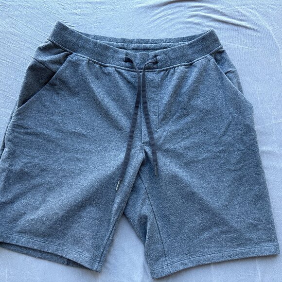 Mens Lulu Sweat Shorts Grey - Picture 1 of 5